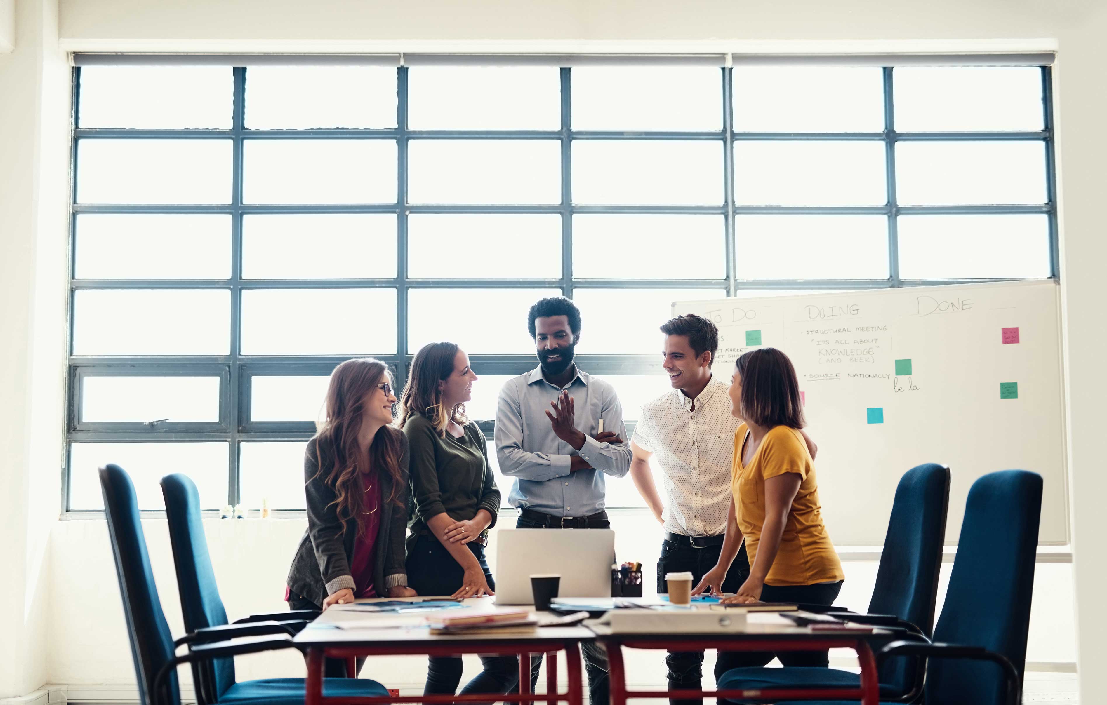 Xpert Roofing Services team collaborating